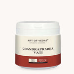 Art of Vedas Chandraprabha Vati 120 Tablets 250mg - Ayurvedic Food Supplement for Urinary and Metabolic Health