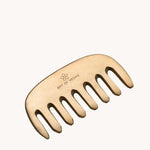 Art of Vedas Kansa Comb - Ayurvedic Bronze Hair Comb for Scalp Massage and Hair Health