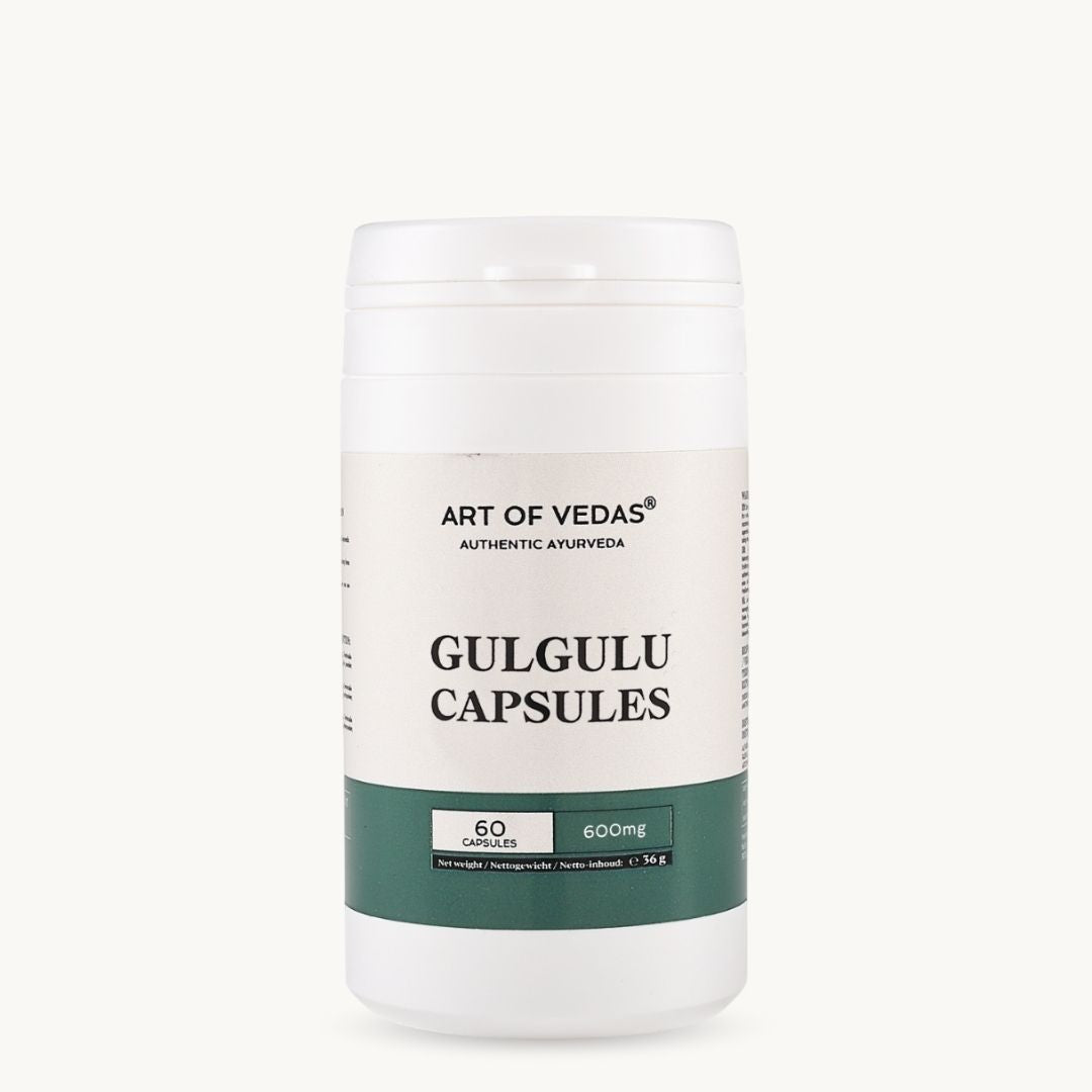 Art of Vedas Gulgulu Capsules 60 Capsules 600mg - Ayurvedic Supplement for Joint Health