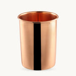 Art of Vedas Pure Copper Drinking Glass - Ayurvedic Copper Tumbler for Daily Water Intake and Wellness Benefits