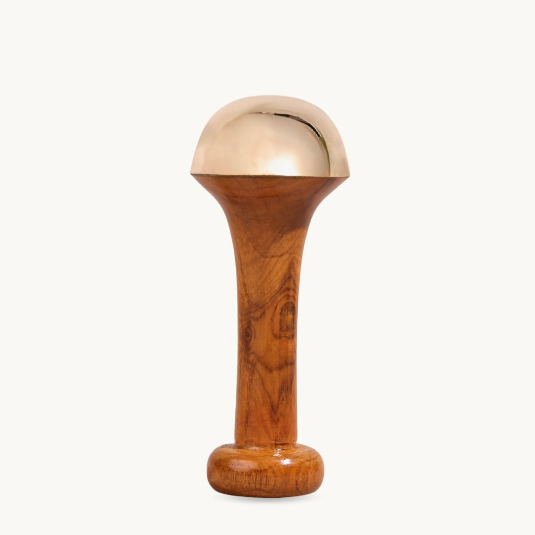 Art of Vedas Kansa Abhyanga Wand Massage - Ayurvedic Kansa Body Wand for Full Body Massage and Toxin Release
