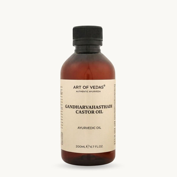 Art of Vedas, Gandharvahasthadi Eranda Thailam, 200 ml, klassisk ayurvedisk Thailam